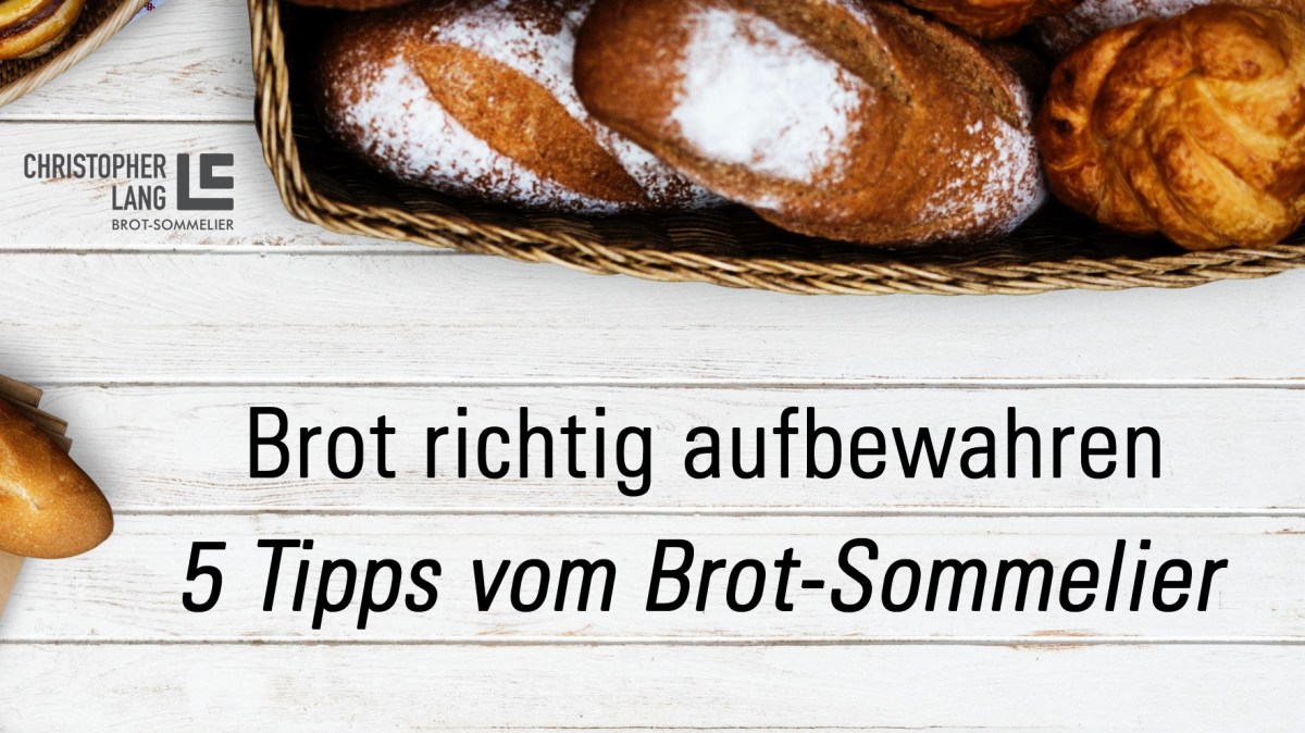 Wie wird Brot richtig&nbsp;gelagert?