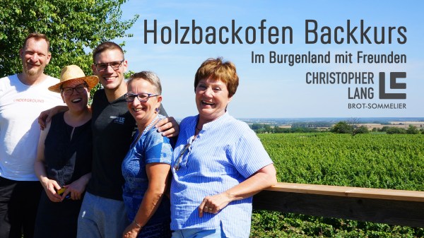 Holzbackofen Backkurs Burgenland