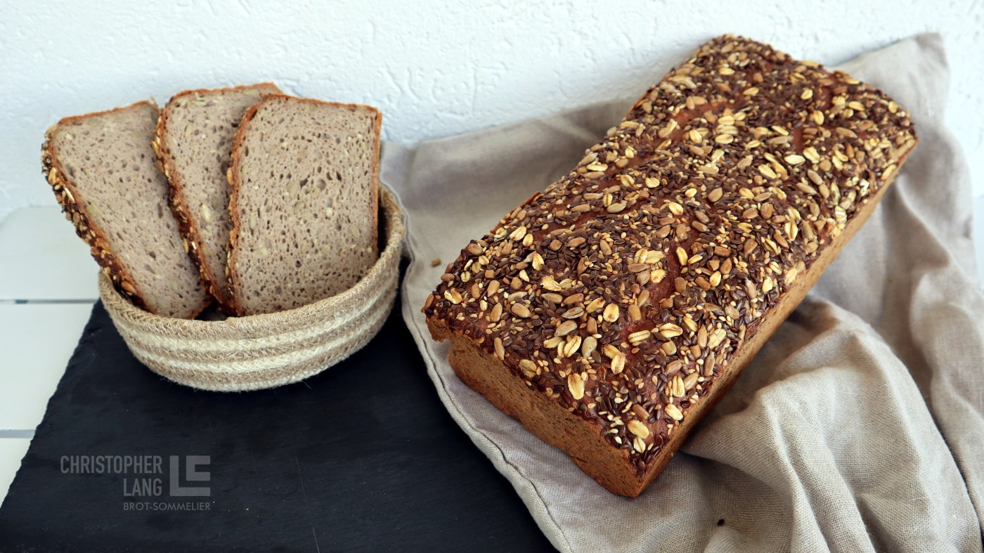 Buchweizenbrot glutenfrei Christopher Lang