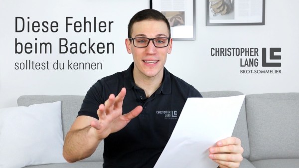 fehler beim backen