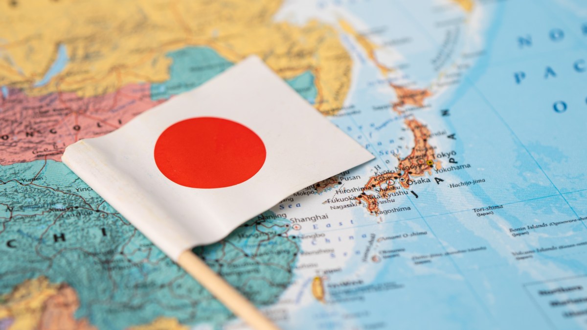 Zeitungsartikel in Japan