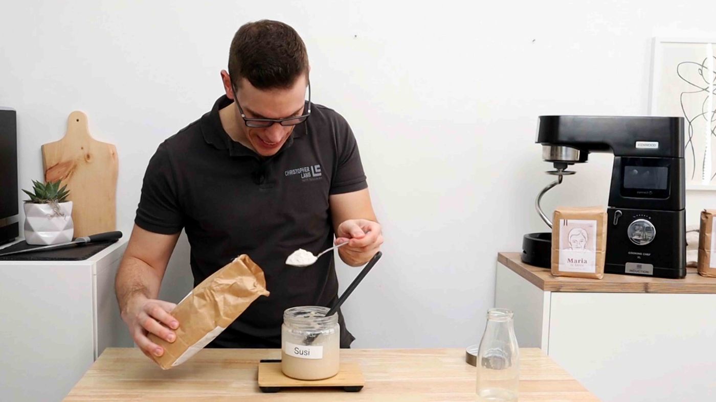 anstellgut füttern auffrischen