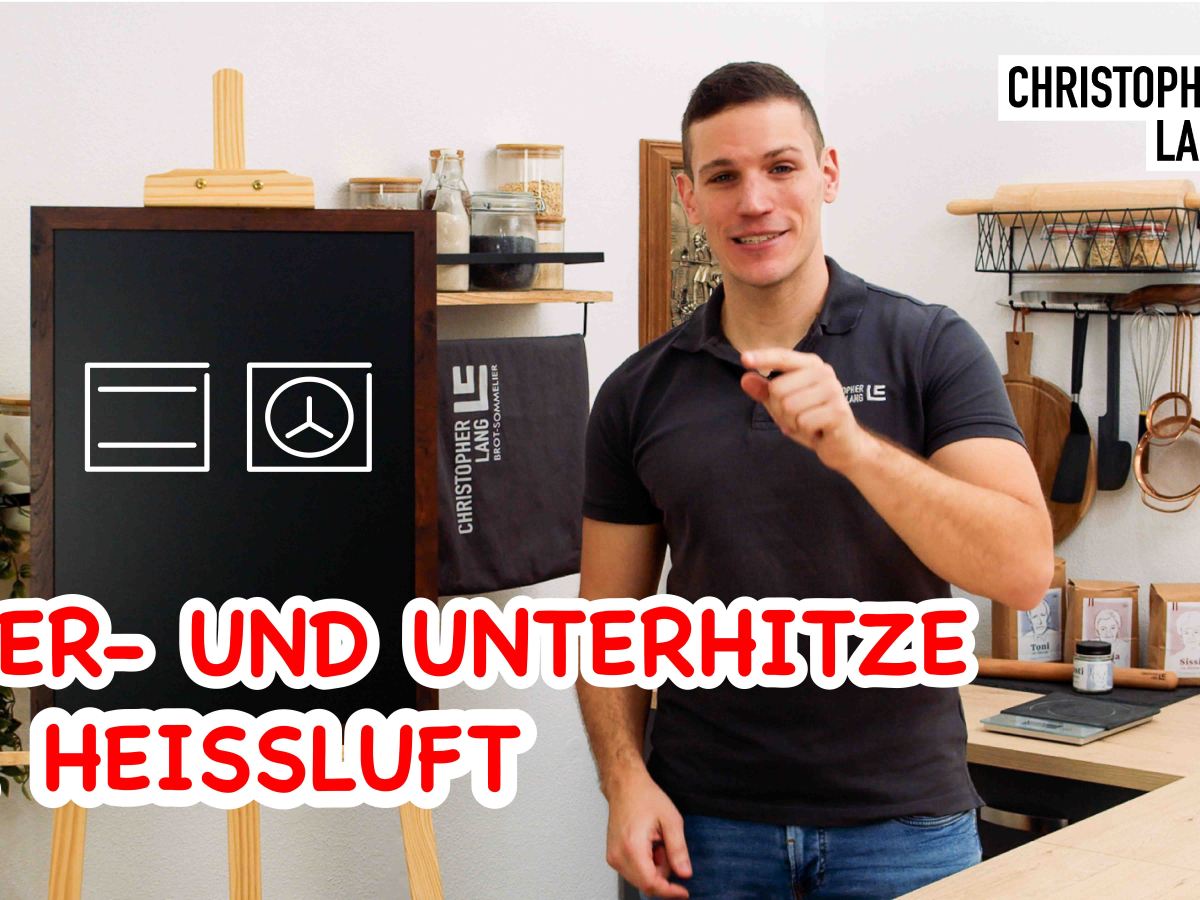 Ober-/ Unterhitze oder&nbsp;Heißluft