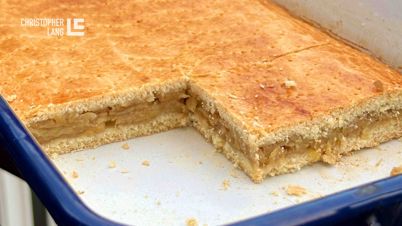 Apfelfleck Apfelkuchen Rezept Christopher Lang