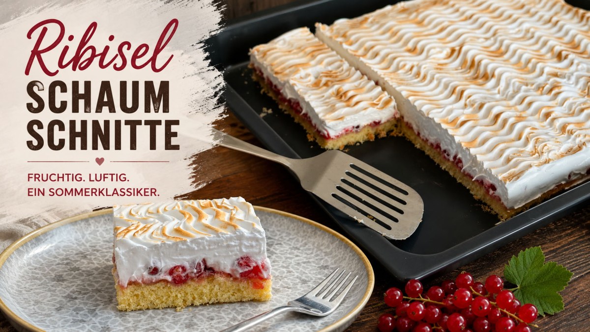 Ribisel-Schaumschnitte